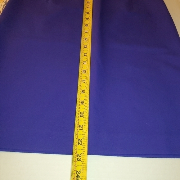 Diane von Furstenburg DVF New Pencil Skirt, 10 Blue - Picture 11 of 11